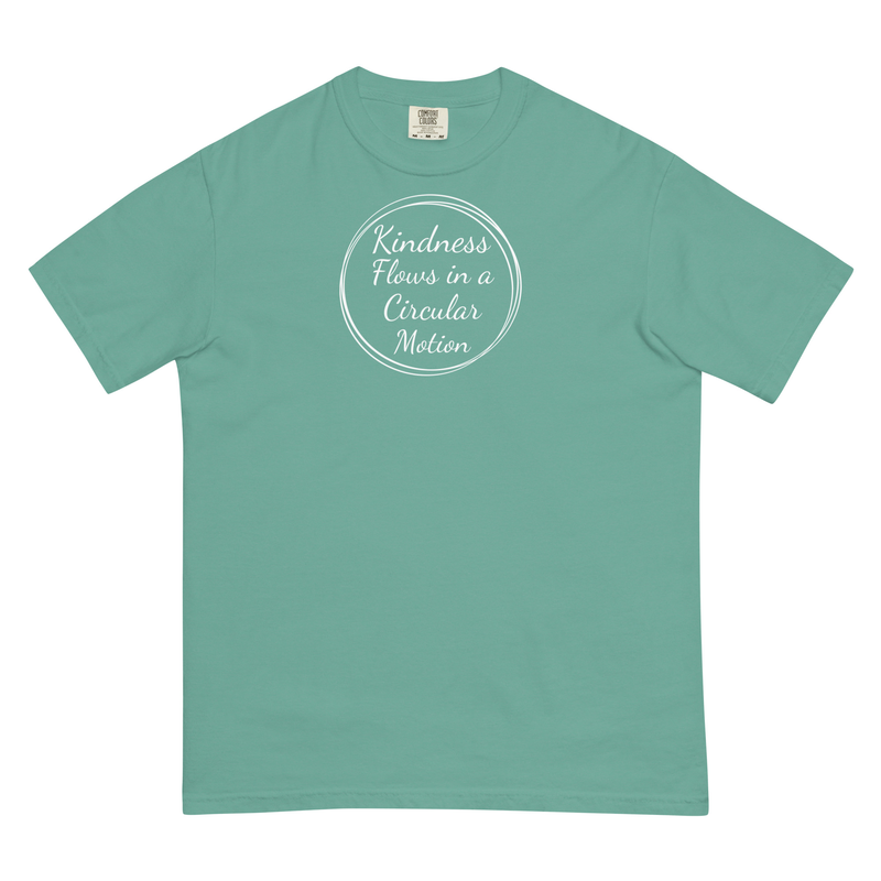 Kindness Flows Unisex heavyweight tee