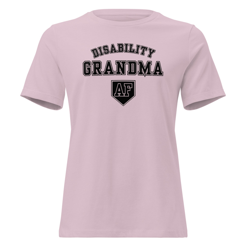 Disability Grandma AF *black text*