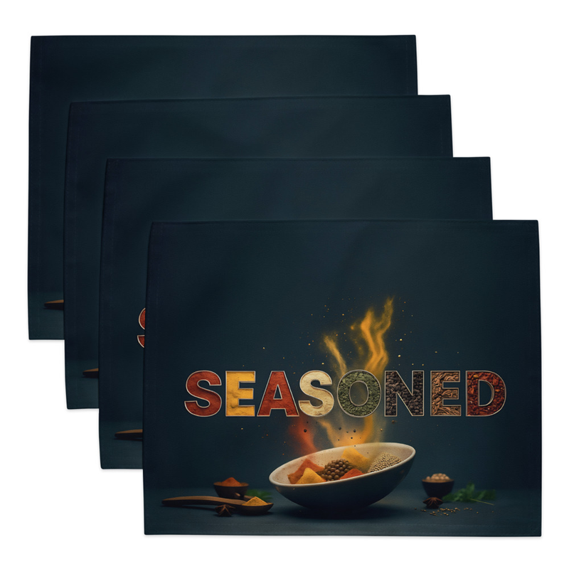 Placemat Set - SEASONED BOWL (dark)