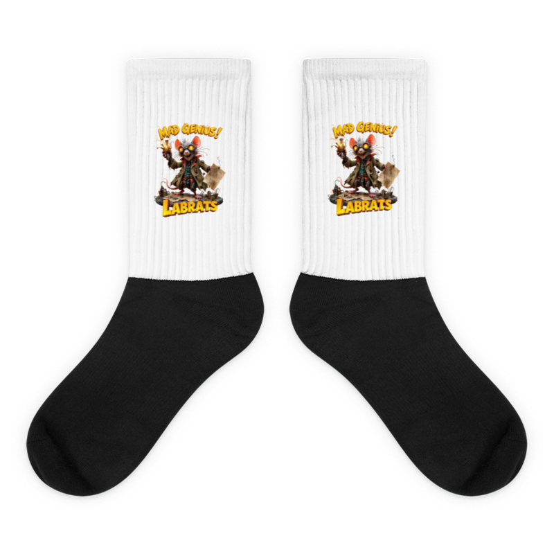Dr Ignatius Crank Mad Genius Socks