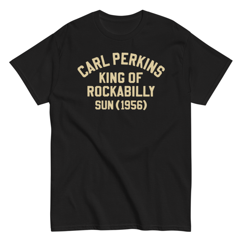 Camiseta Carl Perkins King of Rockabilly