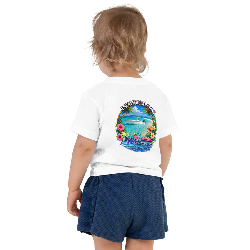 Escape to Paradise Toddler Short Sleeve Tee