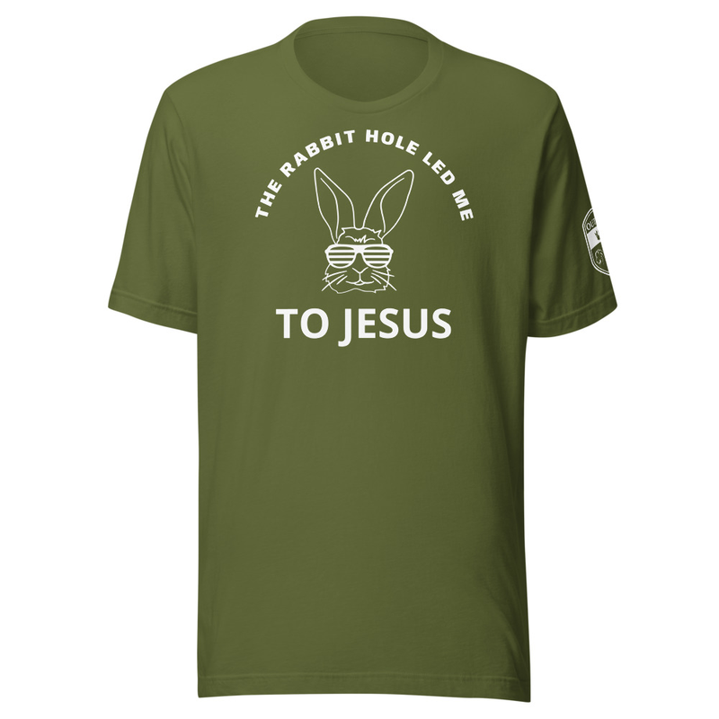 THE RABBIT HOLE LED ME TO JESUS Tee