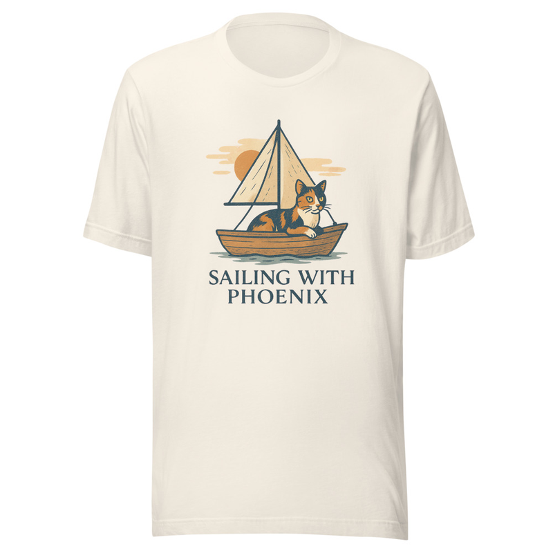 Sailing with Phoenix unisex t-shirt