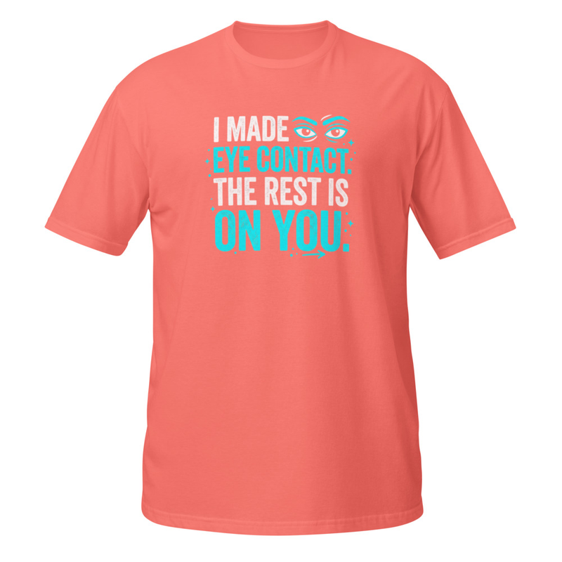 Eye contact Short-Sleeve Unisex T-Shirt – Image 12