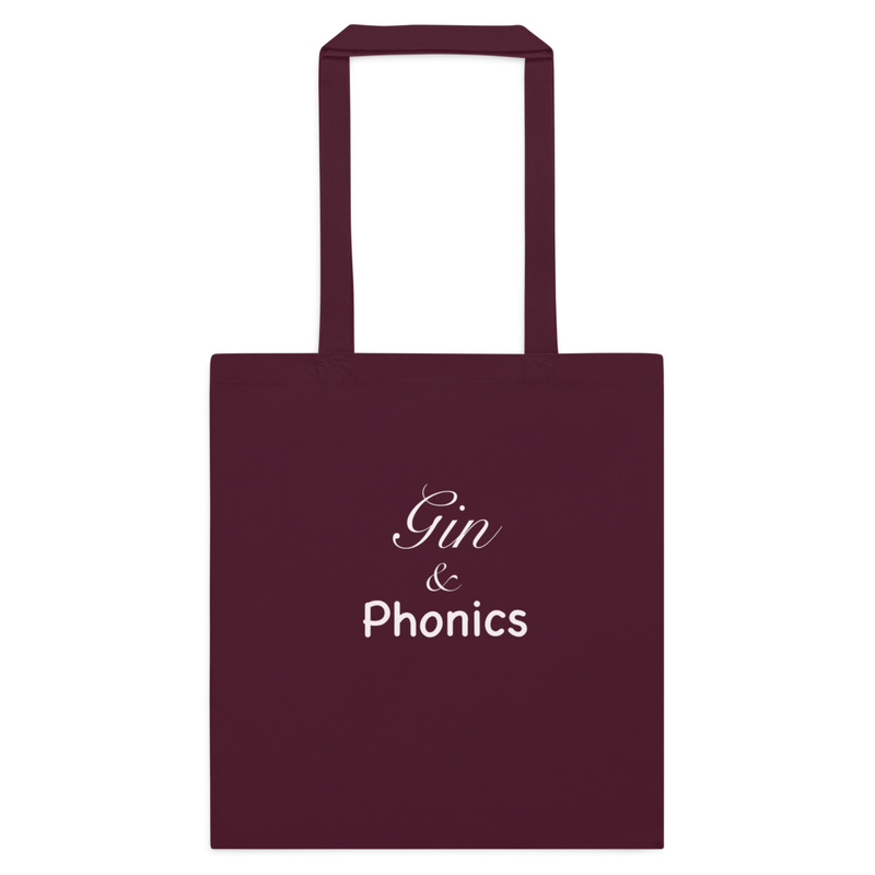 Cotton colour tote bag - Gin & Phonics