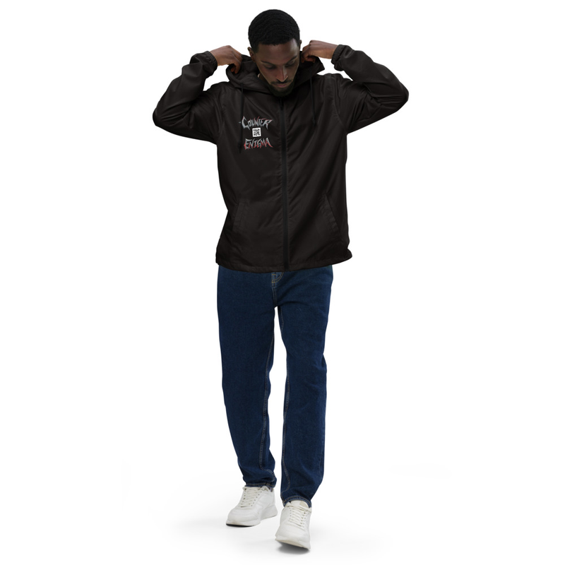 Wear the Music Unisex Lightweight Zip Up Windbreaker