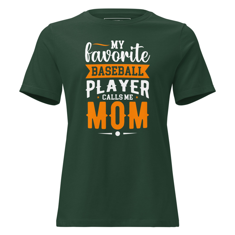 Call Me Mom - Relaxed Tee – XL, Forest Green