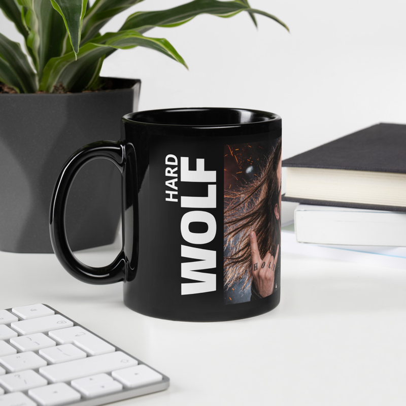 Black Glossy Mug
