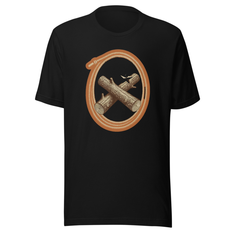 Rodeo Ember Rope Collage Tee (Artist Series) — BBQ merch