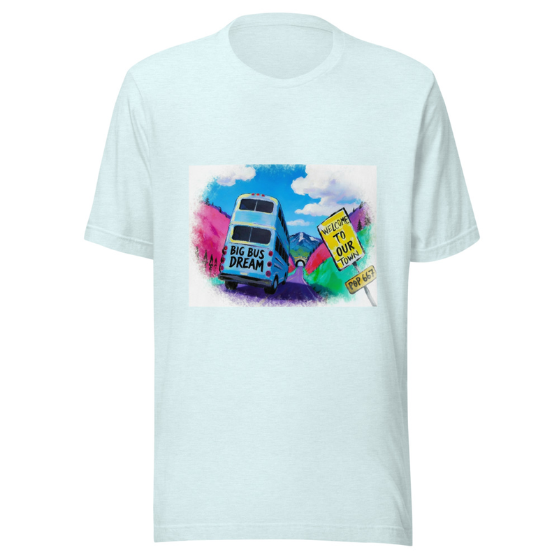 Limited Edition Big Bus Dream Unisex t-shirt, Bella + Canvas