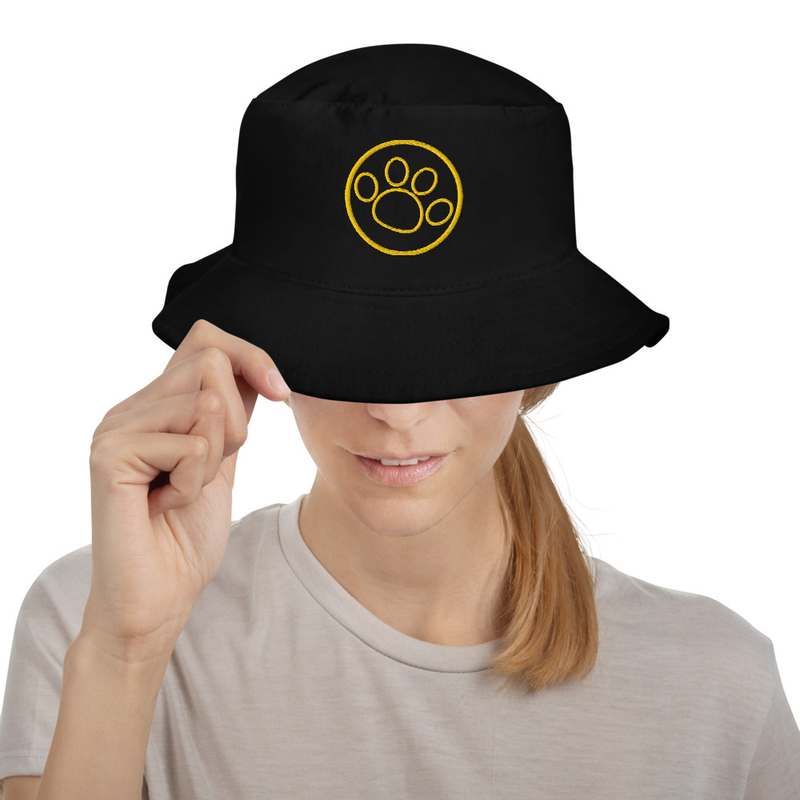 Pawdicure Bucket Hat Black