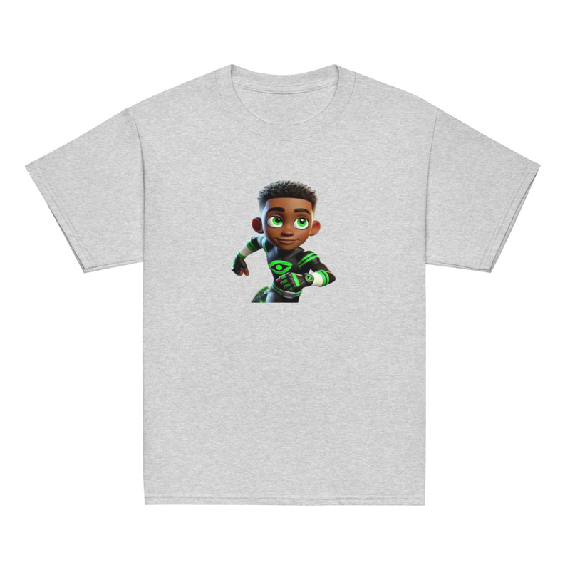 Tim Youth classic tee – XS, Sport Grey