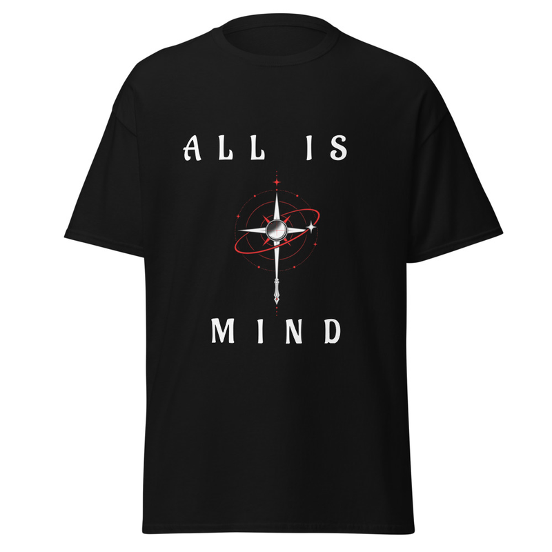 ALL IS MIND/ BLK :Unisex classic tee