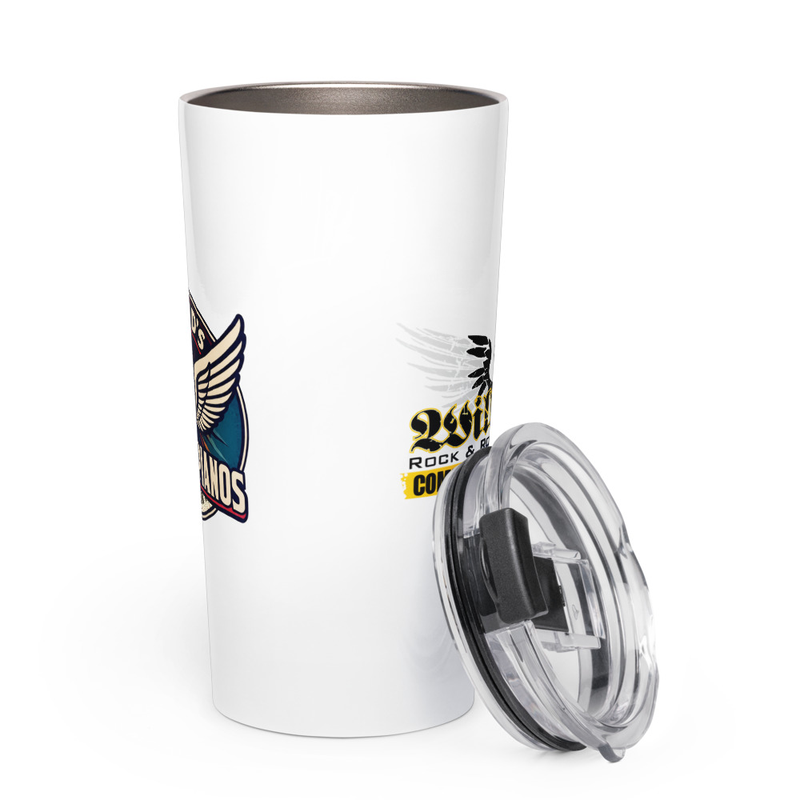 Willy D's Old & New Logo stainless steel tumbler