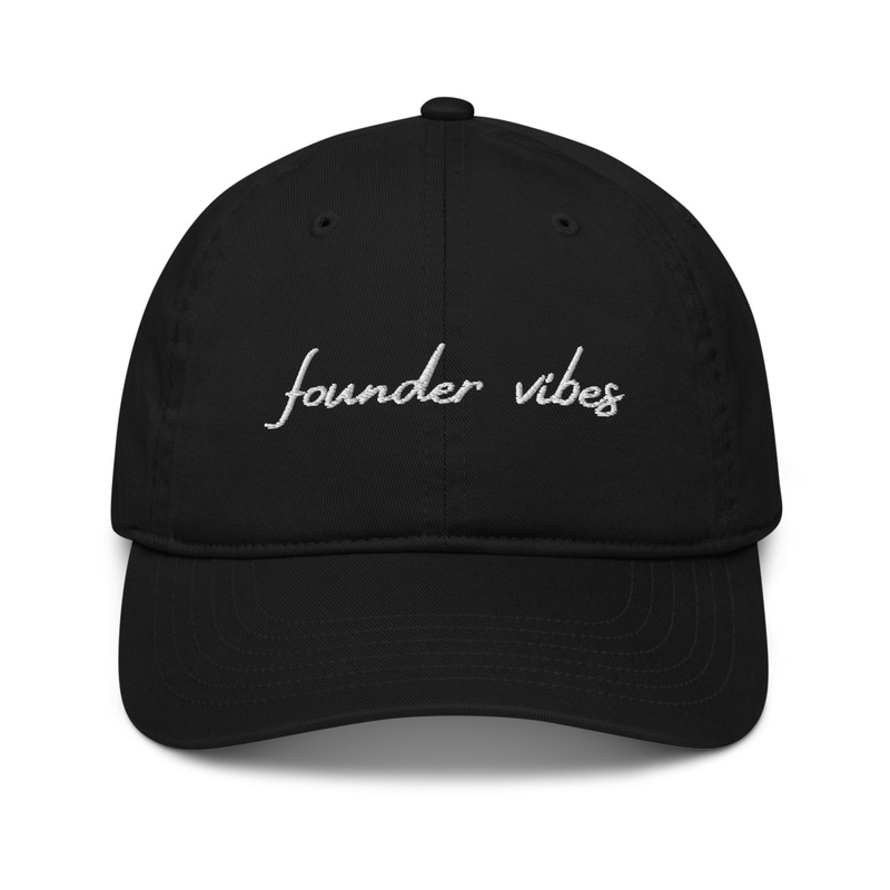 Founder Vibes organic hat