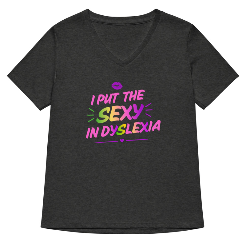 Women’s relaxed v-neck t-shirt – Image 3