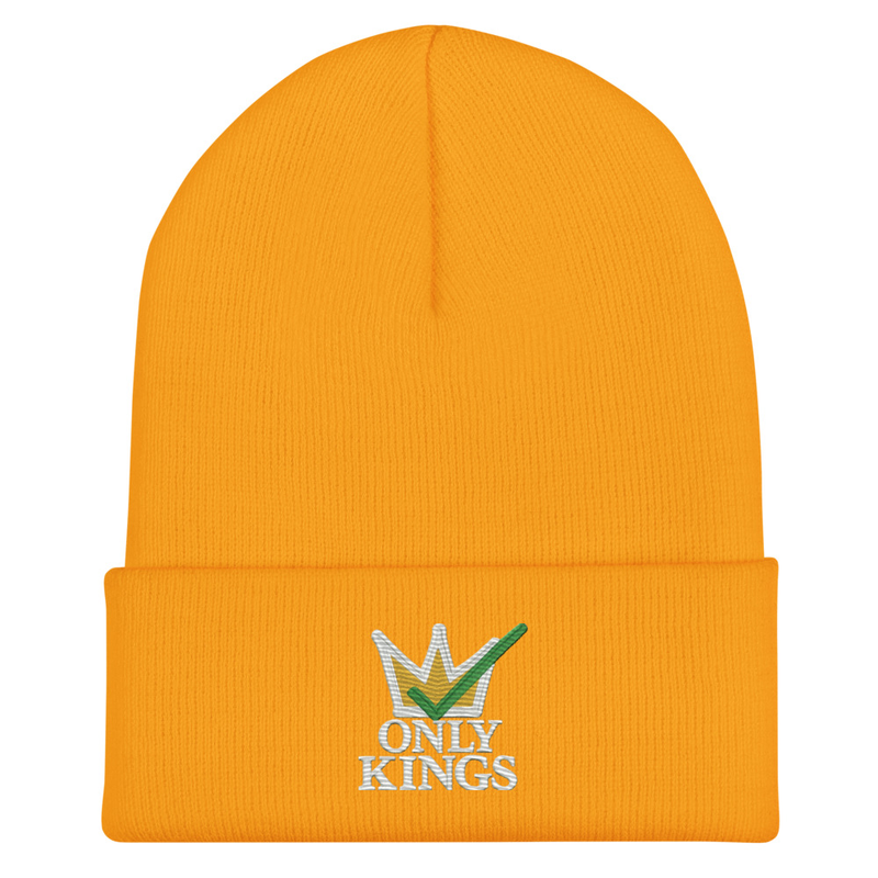 Cuffed Beanie – One size, Gold