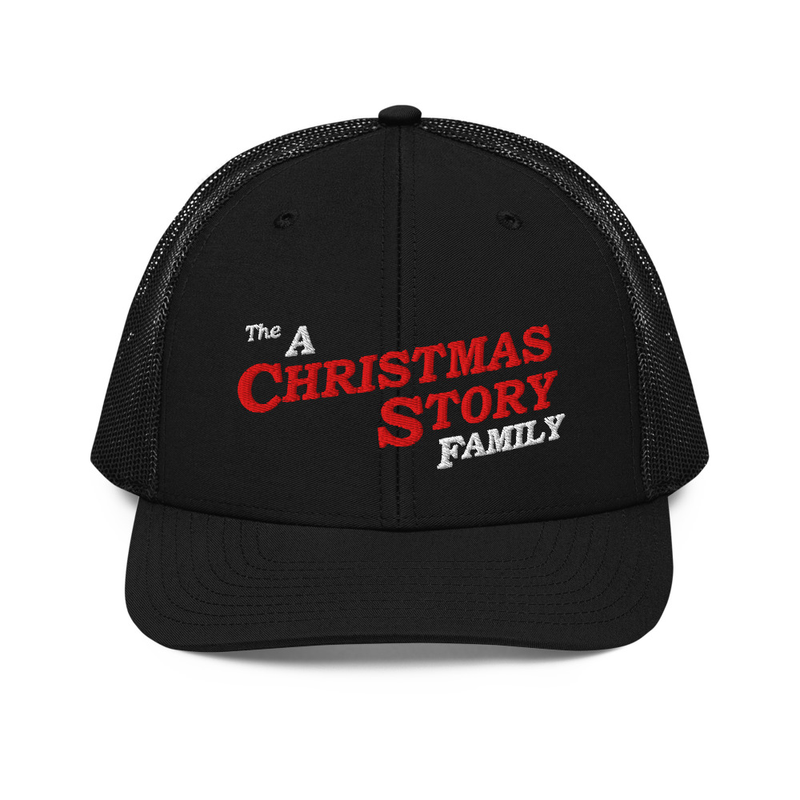 The A Christmas Story Family Trucker Cap – Classic Nostalgia Meets Everyday Style!  – One size, Black