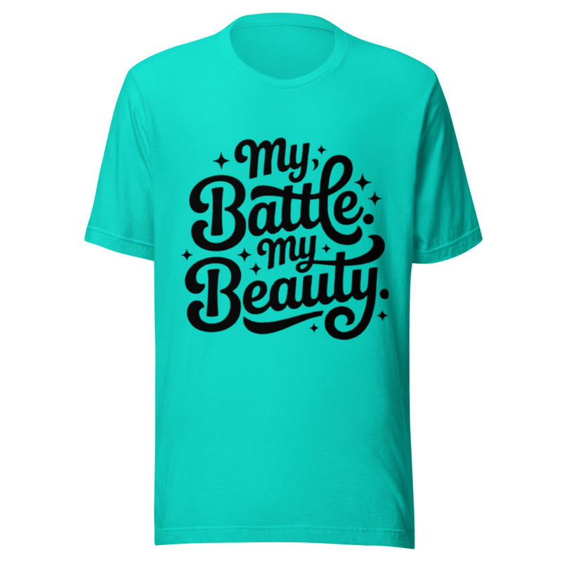 My Battle My Beauty - Light Tone – XS, Teal