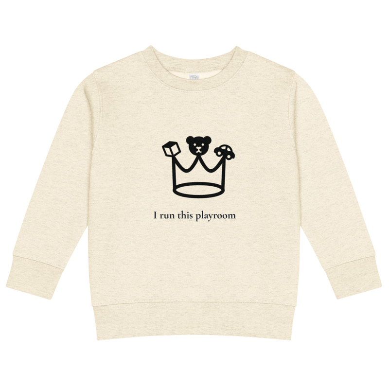 Kids crew neck sweatshirt