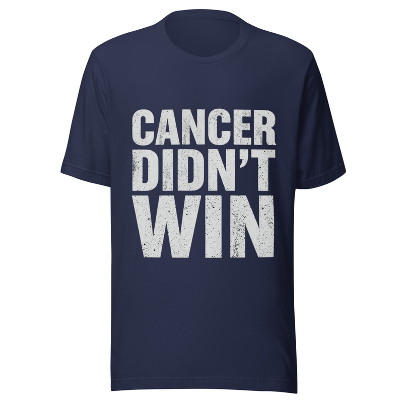 Cancer Didn't Win - Midnight Tone – XL, Navy