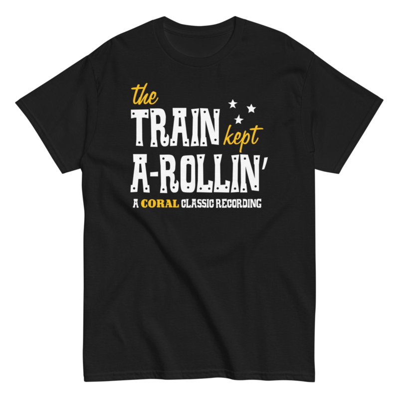 Camiseta Johnny Burnette Train Kept a Rollin