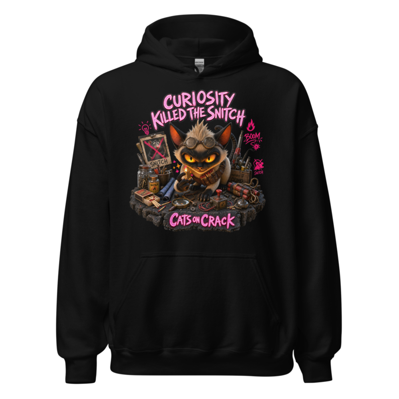 Curiosity Killed The Snitch Hoodie