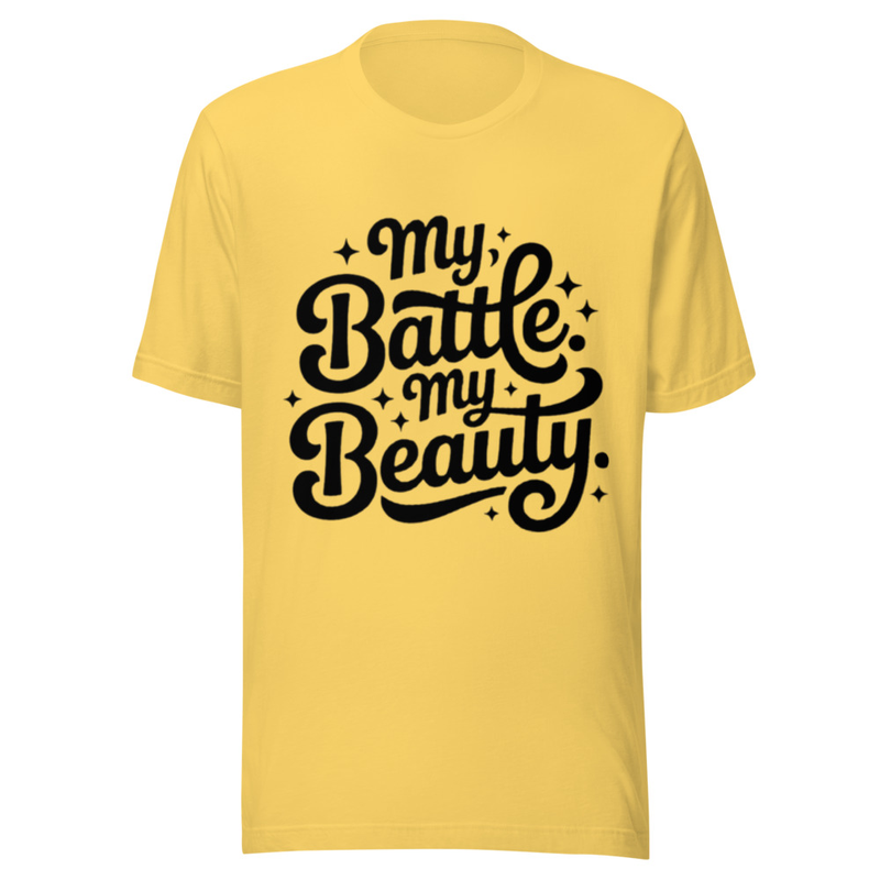My Battle My Beauty - Light Tone – S, Yellow
