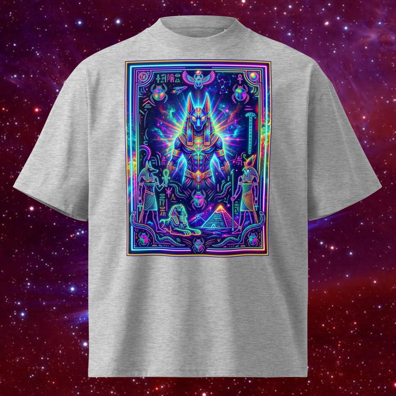 Kemetic Gods (Anubis) - Kemetic Gods (Anubis) / Heather Grey / S