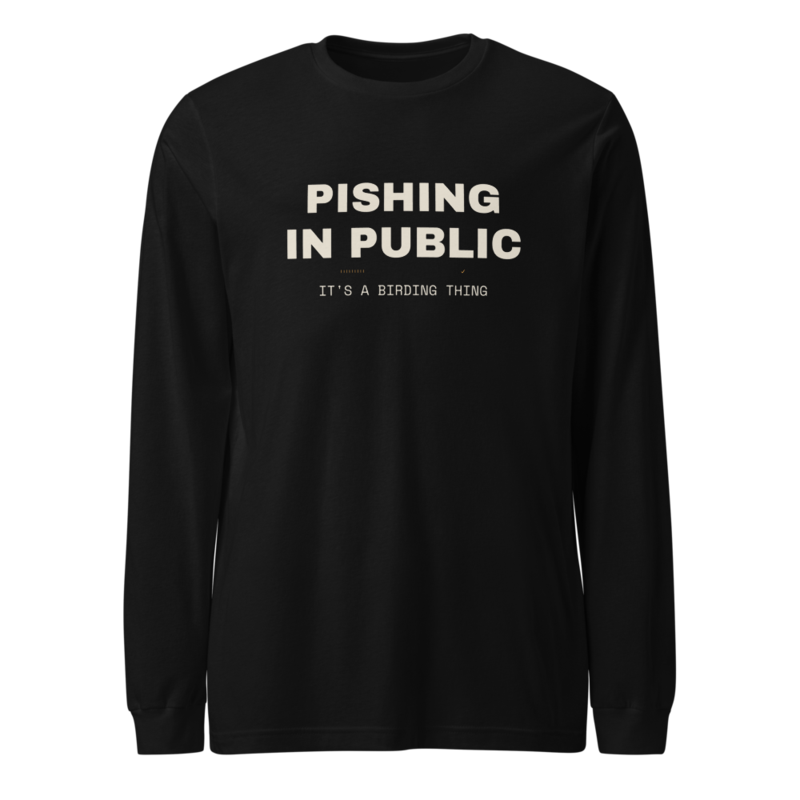PISHING IN PUBLIC Long Sleeve mockup