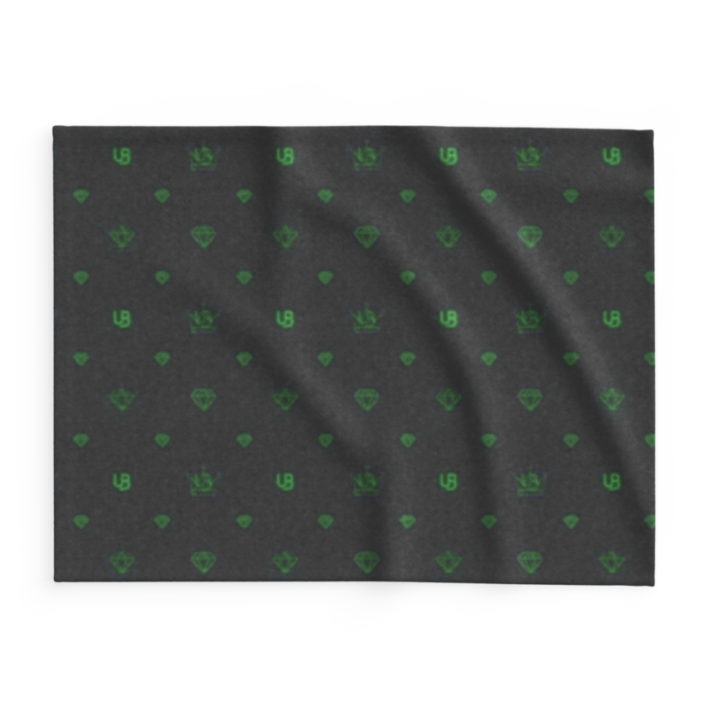 Uncle Benny ® Royal Crest Blanket Neon Green EST. 2020