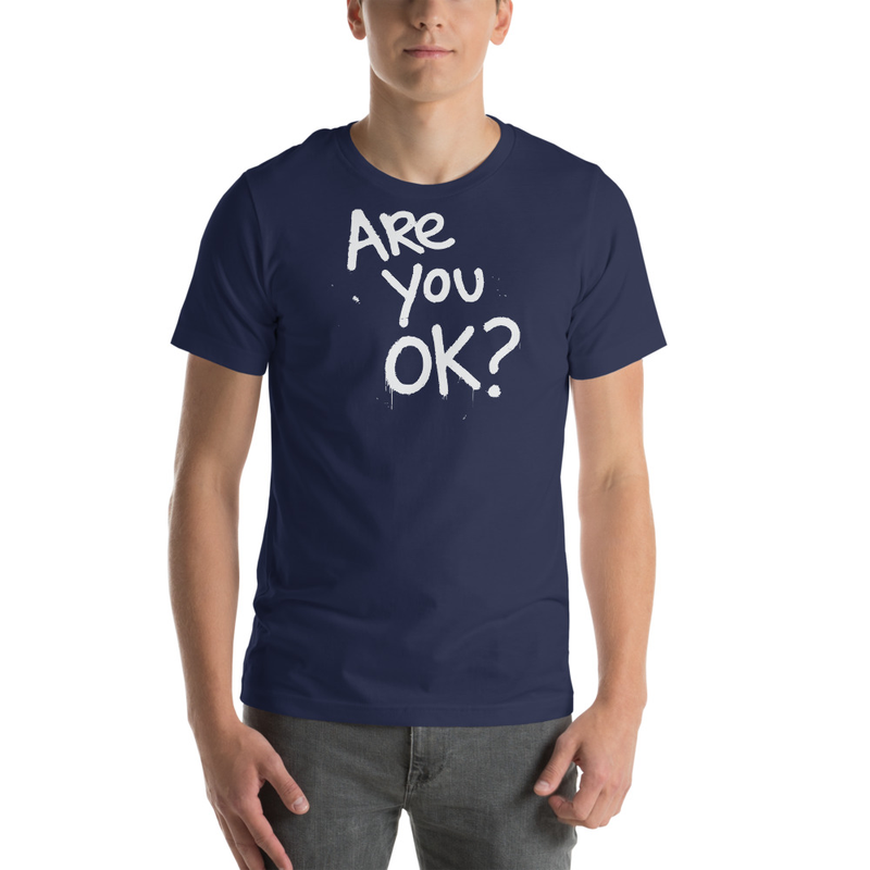 "Are You OK?" Graffiti tshirt
