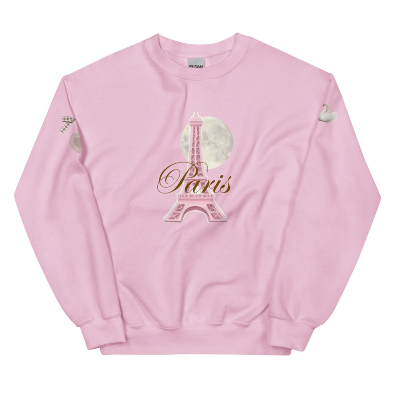 Unisex Sweatshirt – S, Light Pink