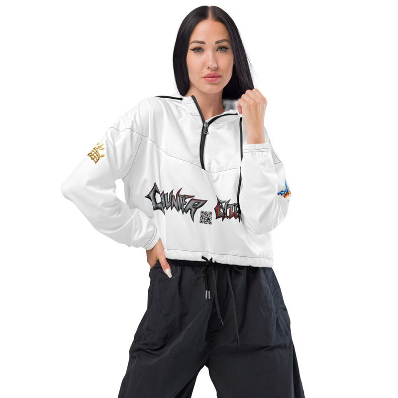 Wear the Music Women’s Cropped Windbreaker