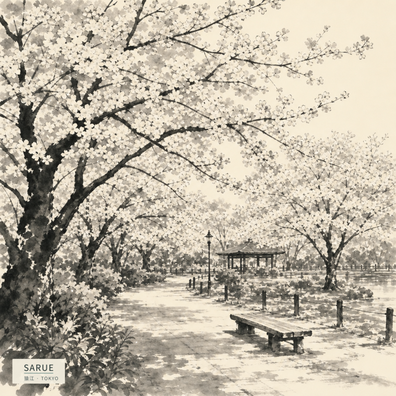 Sarue(猿江)のアートワーク