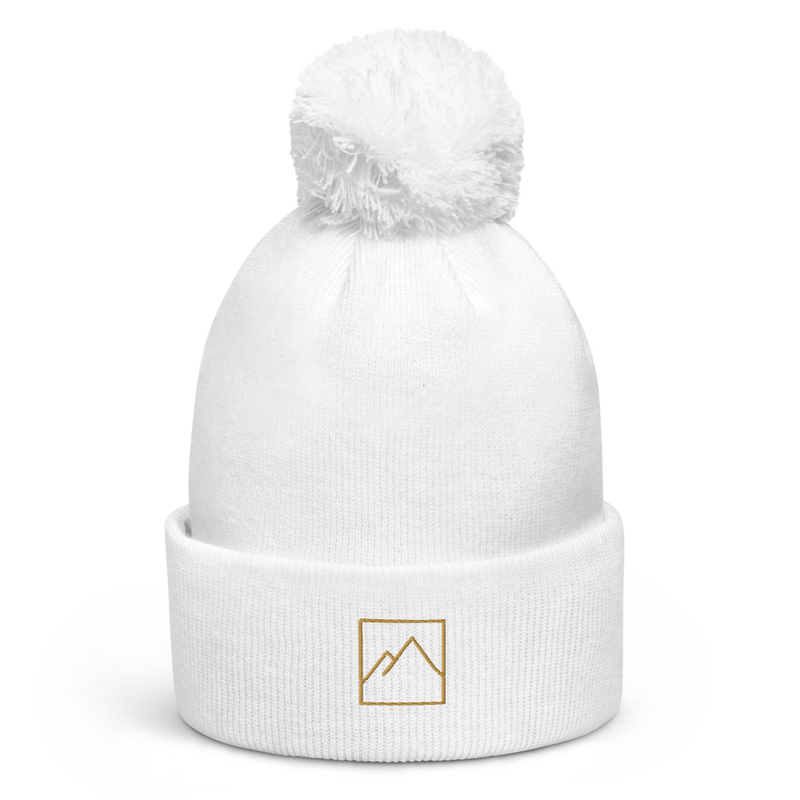 Pom pom beanie
