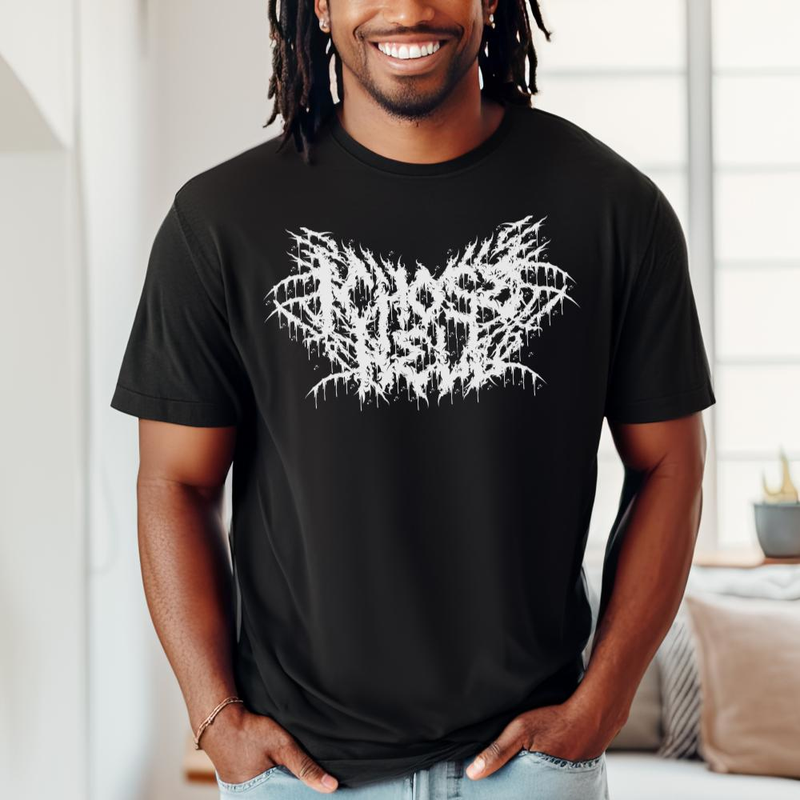 I Chose Hell Band Shirt - Death Collection - White