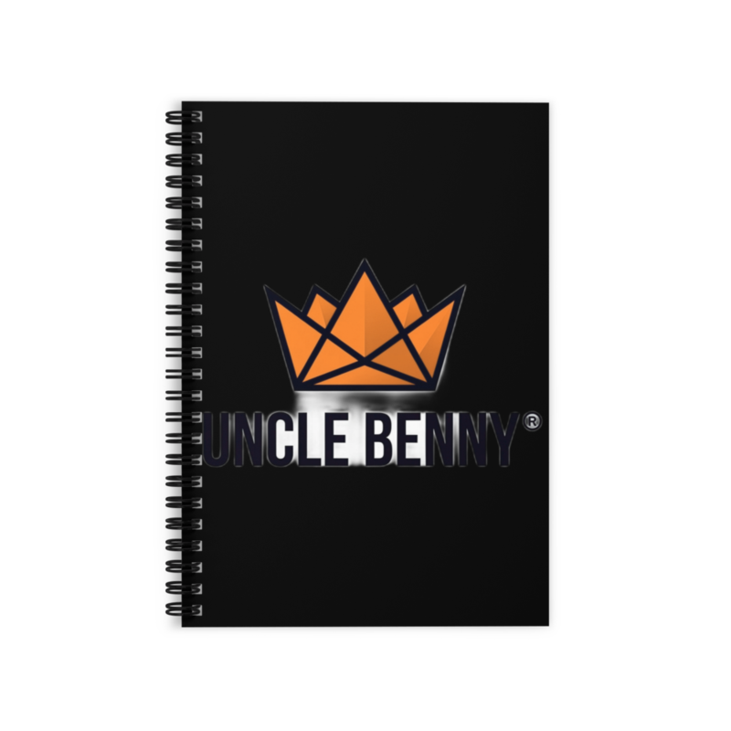 Uncle Benny ® Crown Notebook Neon Orange EST. 2020