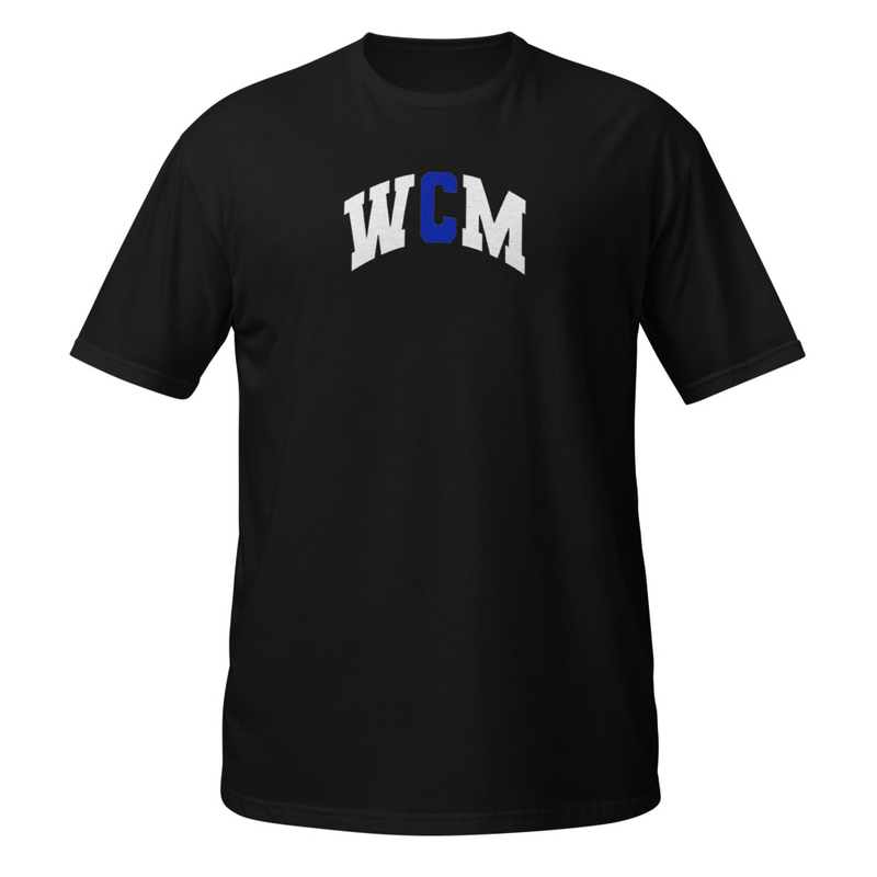 WCM Short-Sleeve Unisex T-Shirt – M, Black
