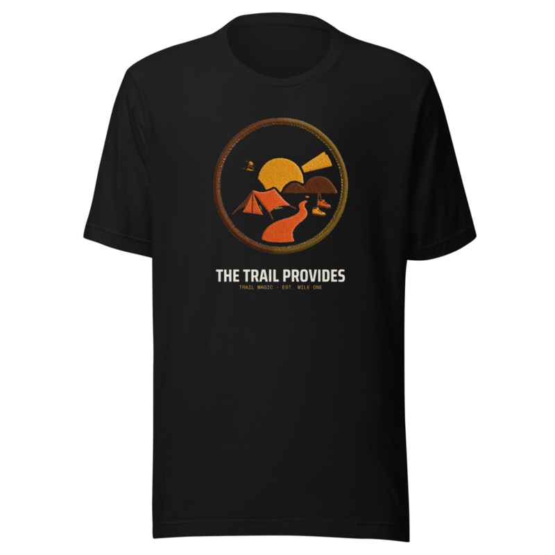 The Trail Provides Tee (Artist Series) mockup