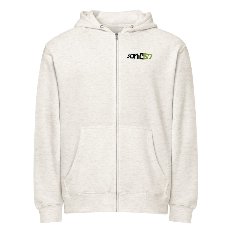 Sonic 67-Lizard-Premium full zip hoodie