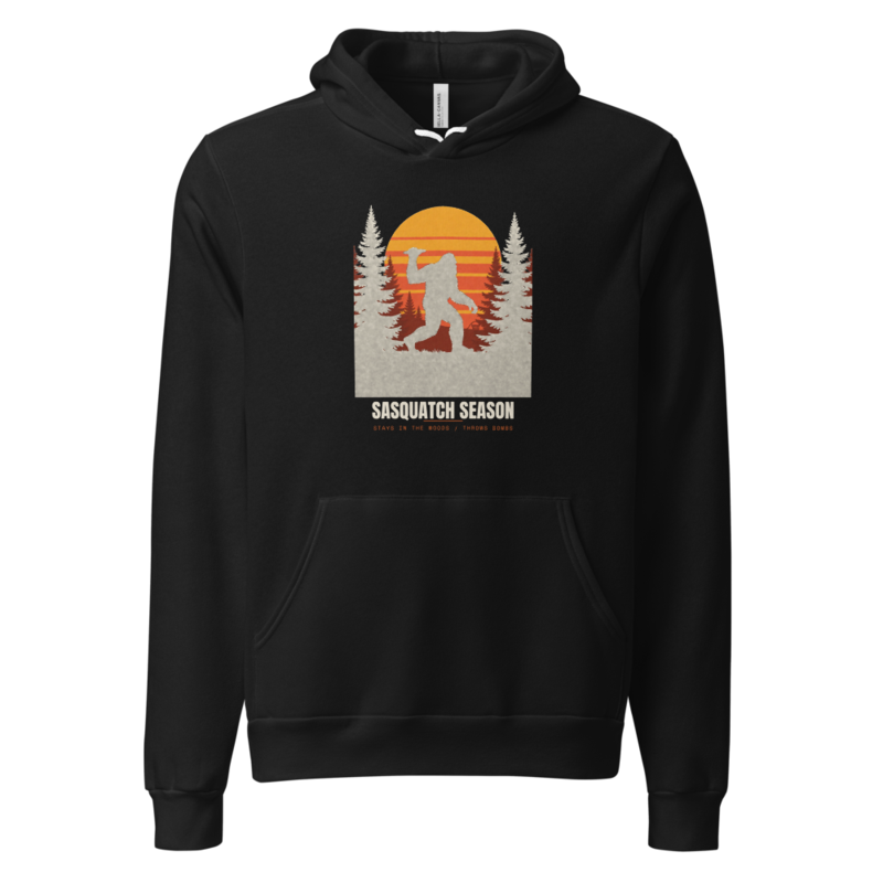 Sasquatch Season Hoodie mockup