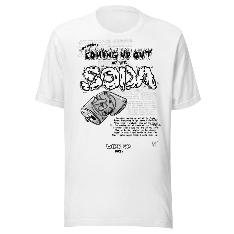 COMING UP OUT OF THE SODA – S, Solid White Blend