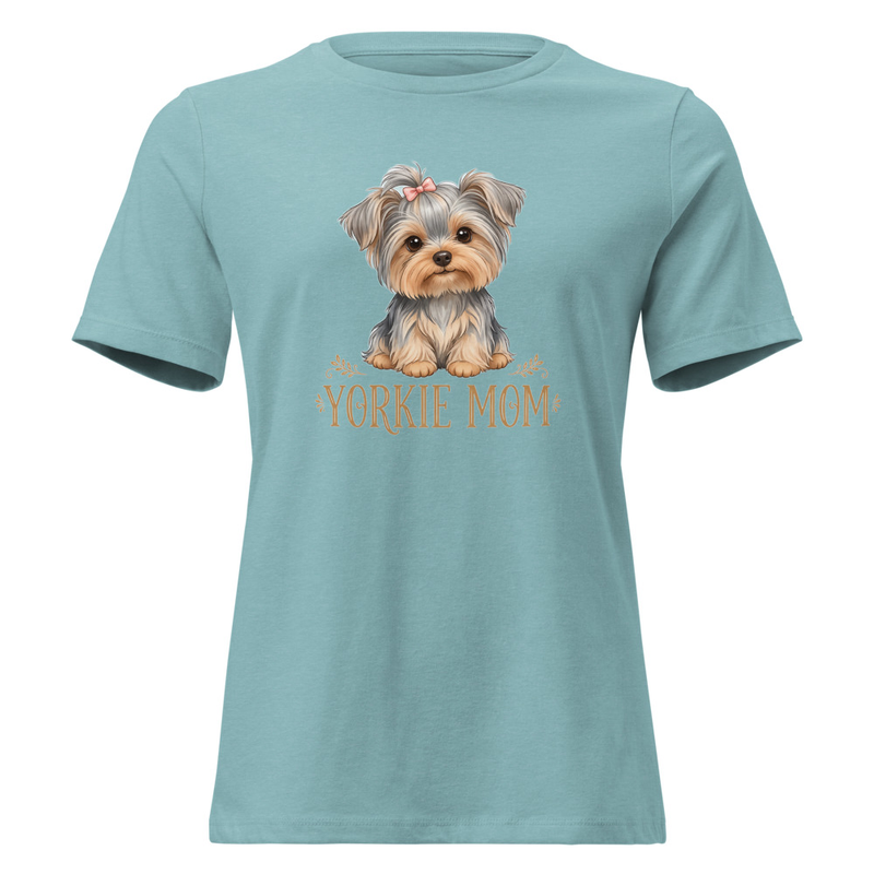 Women's Yorkie Mom Relaxed T-Shirt – view 5