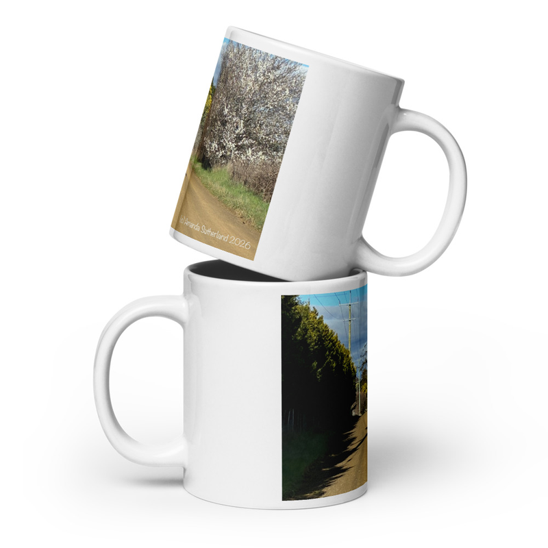 Beyond the Familiar Mug – 20 oz, White