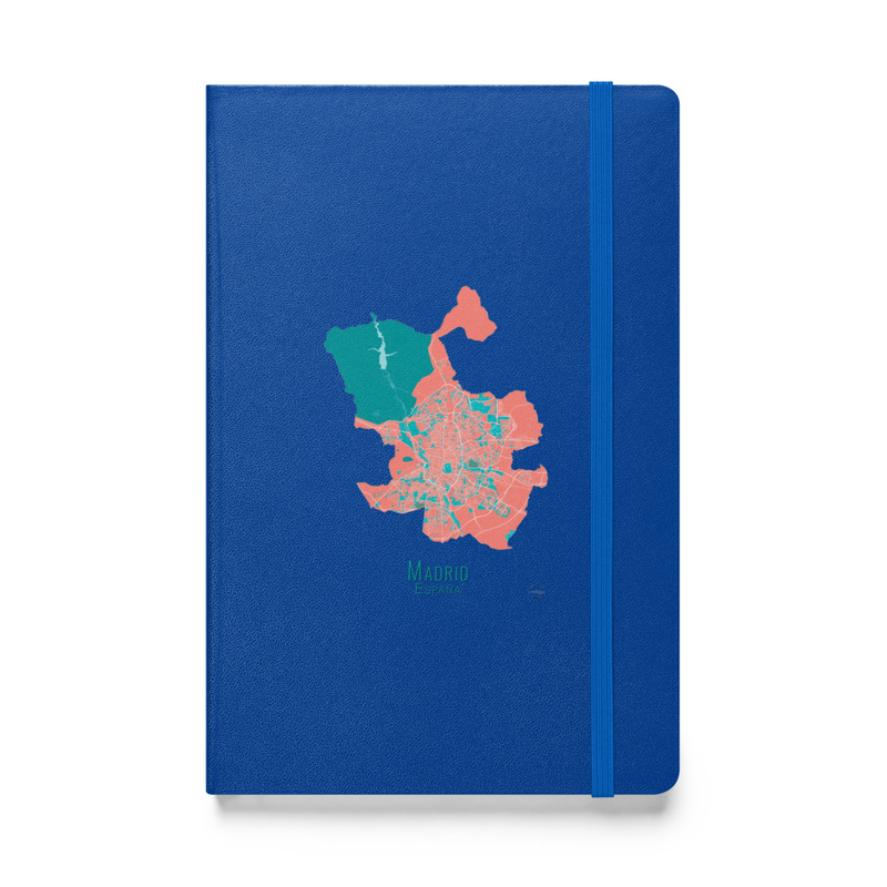 Hardcover bound notebook view 4