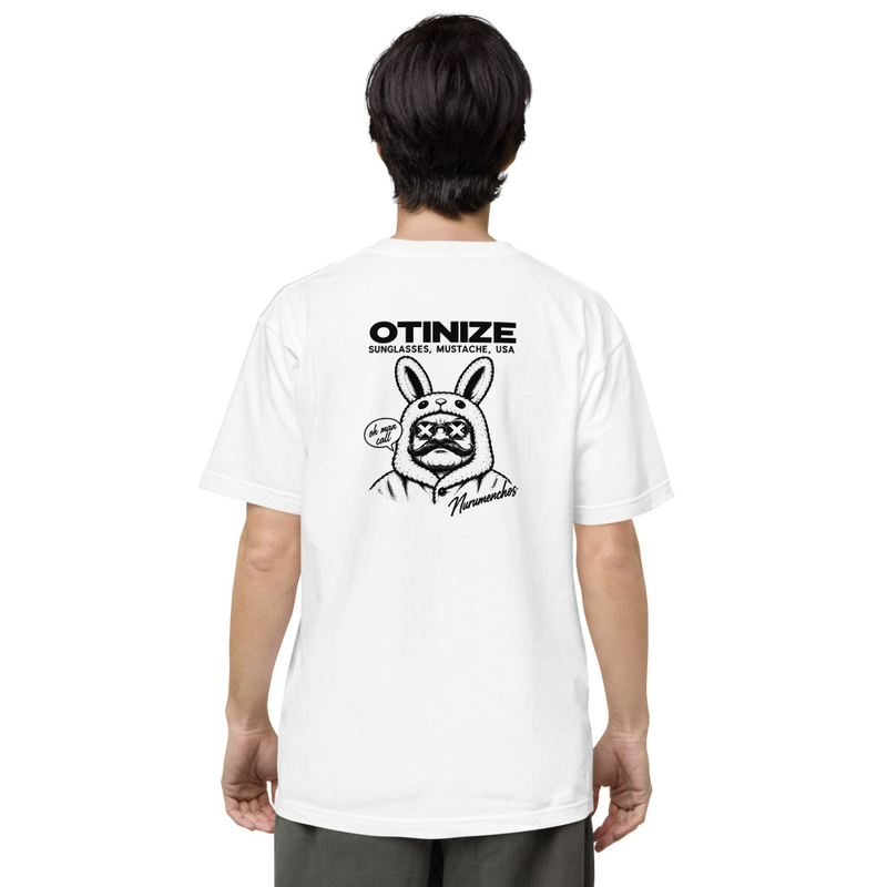 sunglasses mustache usa tee（ホワイト）