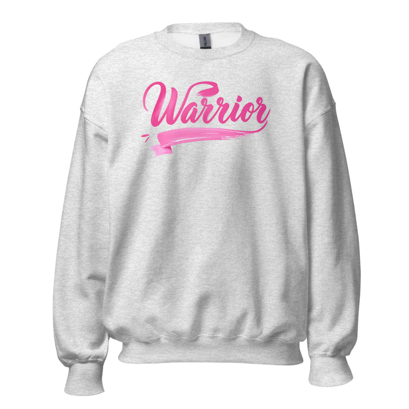 "Warrior" Unisex Crew Neck Sweatshirt  – XL, Ash