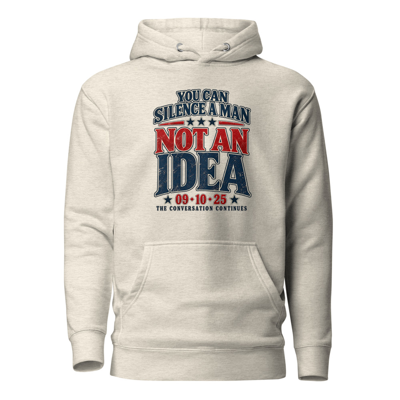 You Can Silence a Man Unisex Hoodie